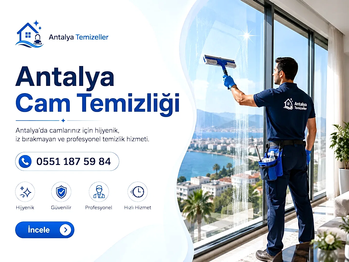Antalya Cam Temizliği